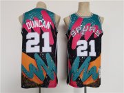 Wholesale Cheap Men's San Antonio Spurs #21 Tim Duncan Throwback basketball Jersey