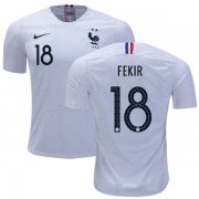 Wholesale Cheap France #18 Fekir Away Soccer Country Jersey