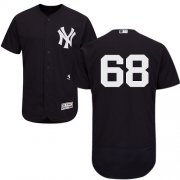 Wholesale Cheap Yankees #68 Dellin Betances Navy Blue Flexbase Authentic Collection Stitched MLB Jersey