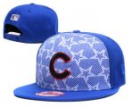 Wholesale Cheap MLB Chicago Cubs Snapback Ajustable Cap Hat GS 8