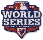 Wholesale Cheap Stitched 2012 MLB World Series Logo Jersey Sleeve Patch Fall Classic Detroit Tigers vs San Francisco Giants