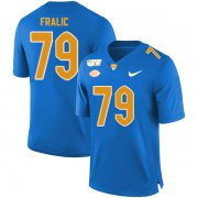 Wholesale Cheap Pittsburgh Panthers 79 Bill Fralic Blue 150th Anniversary Patch Nike College Football Jersey