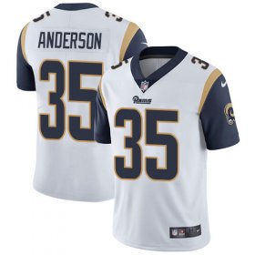 Wholesale Cheap Nike Rams #35 C.J. Anderson White Youth Stitched NFL Vapor Untouchable Limited Jersey