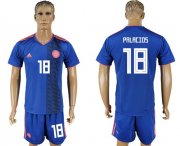 Wholesale Cheap Colombia #18 Palacios Away Soccer Country Jersey