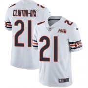 Wholesale Cheap Nike Bears #21 Ha Ha Clinton-Dix White Men's 100th Season Stitched NFL Vapor Untouchable Limited Jersey