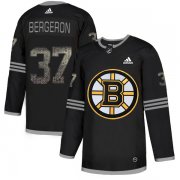 Wholesale Cheap Adidas Bruins #37 Patrice Bergeron Black Authentic Classic Stitched NHL Jersey