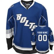 Wholesale Cheap Lightning Third Personalized Authentic Blue NHL Jersey (S-3XL)