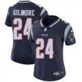 Wholesale Cheap Nike Patriots #24 Stephon Gilmore Navy Blue Team Color Women's Stitched NFL Vapor Untouchable Limited Jersey