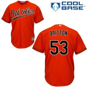 Wholesale Cheap Orioles #53 Zach Britton Orange Cool Base Stitched Youth MLB Jersey
