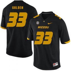 Wholesale Cheap Missouri Tigers 33 Markus Golden III Black Nike College Football Jersey