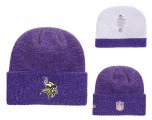 Wholesale Cheap NFL Minnesota Vikings Logo Stitched Knit Beanies 012