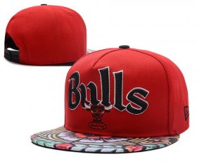 Wholesale Cheap NBA Chicago Bulls Snapback Ajustable Cap Hat DF 03-13_36
