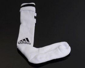 Wholesale Cheap Adidas Soccer Football Sock White & Black Font