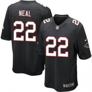 Wholesale Cheap Nike Falcons #22 Keanu Neal Black Alternate Youth Stitched NFL Elite Jersey
