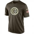 Wholesale Cheap Men's Chicago Cubs Salute To Service Nike Dri-FIT T-Shirt