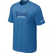 Wholesale Cheap Nike Tennessee Titans Sideline Legend Authentic Font Dri-FIT NFL T-Shirt Indigo Blue