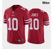 Wholesale Cheap Men San Francisco 49ers #10 Mac Jones Red 2021 Draft Jersey