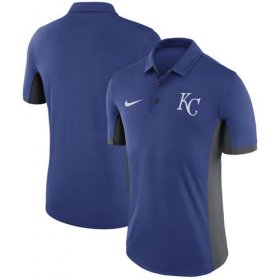 Wholesale Cheap Men\'s Kansas City Royals Nike Royal Franchise Polo