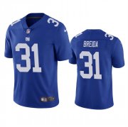 Wholesale Cheap Men's New York Giants #31 Matt Breida Blue Vapor Untouchable Limited Stitched Jersey