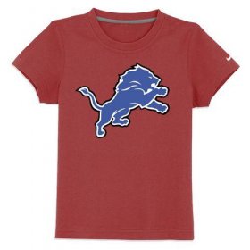 Wholesale Cheap Detroit Lions Sideline Legend Authentic Logo Youth T-Shirt Red