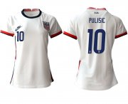 Wholesale Cheap Women 2020-2021 Season National Team America home aaa 10 white Soccer Jerseys1