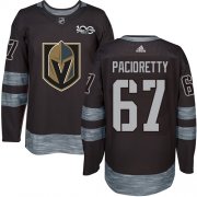 Wholesale Cheap Adidas Golden Knights #67 Max Pacioretty Black 1917-2017 100th Anniversary Stitched NHL Jersey