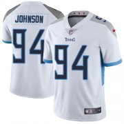 Wholesale Cheap Nike Titans #94 Austin Johnson White Men's Stitched NFL Vapor Untouchable Limited Jersey