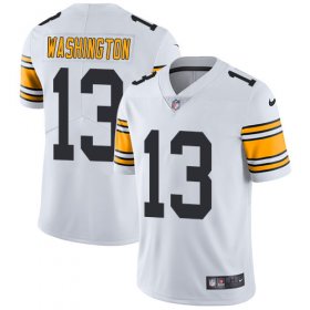Wholesale Cheap Nike Steelers #13 James Washington White Men\'s Stitched NFL Vapor Untouchable Limited Jersey