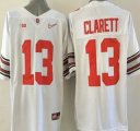 Wholesale Cheap Ohio State Buckeyes #13 Maurice Clarett White Diamond Quest College Football Nike Limited Jersey