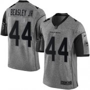 Wholesale Cheap Nike Falcons #44 Vic Beasley Jr Gray Men's Stitched NFL Limited Gridiron Gray Jersey