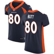 Wholesale Cheap Nike Broncos #80 Jake Butt Navy Blue Alternate Men's Stitched NFL Vapor Untouchable Elite Jersey