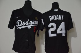 Wholesale Cheap Los Angeles Dodgers #8 #24 Kobe Bryant Youth Nike Black Cool Base 2020 KB Patch MLB Jersey