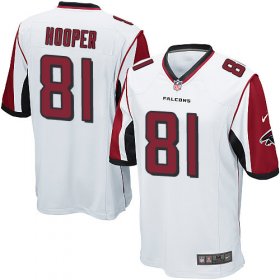 Wholesale Cheap Nike Falcons #81 Austin Hooper White Youth Stitched NFL Elite Jersey
