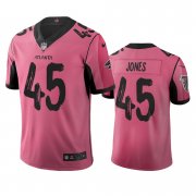 Wholesale Cheap Atlanta Falcons #45 Deion Jones Pink Vapor Limited City Edition NFL Jersey