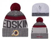 Wholesale Cheap NFL Washington Redskins Logo Stitched Knit Beanies 005