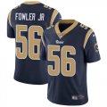 Wholesale Cheap Nike Rams #56 Dante Fowler Jr Navy Blue Team Color Men's Stitched NFL Vapor Untouchable Limited Jersey