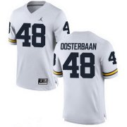 Wholesale Cheap Men's Michigan Wolverines #48 Bennie Oosterbann White Stitched College Football Brand Jordan NCAA Jersey