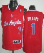 Wholesale Cheap Los Angeles Clippers #1 Chauncey Billups Red Swingman Jersey