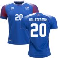 Wholesale Cheap Iceland #20 Hallfredsson Home Soccer Country Jersey