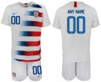Wholesale Cheap USA Personalized Home Soccer Country Jersey