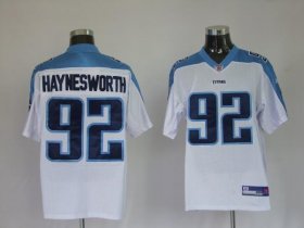 Wholesale Cheap Titans #92 Albert Haynesworth White Stitched Jersey