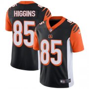 Wholesale Cheap Nike Bengals #85 Tee Higgins Black Team Color Men's Stitched NFL Vapor Untouchable Limited Jersey