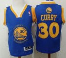 Cheap Golden State Warriors #30 Stephen Curry Blue Toddlers Jersey