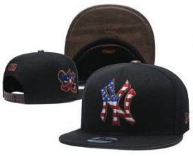 Wholesale Cheap New York Yankees Snapback Ajustable Cap Hat YD 7
