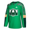 Wholesale Cheap Adidas Senators Blank adidas Green St. Patrick's Day Authentic Practice Stitched NHL Jersey