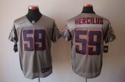 Wholesale Cheap Nike Texans #59 Whitney Mercilus Grey Shadow Men's Stitched NFL Elite Jersey