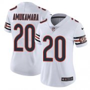 Wholesale Cheap Nike Bears #20 Prince Amukamara White Women's Stitched NFL Vapor Untouchable Limited Jersey