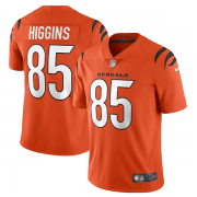 Wholesale Cheap Men's Cincinnati Bengals #85 Tee Higgins 2021 New Orange Vapor Untouchable Limited Stitched Jersey