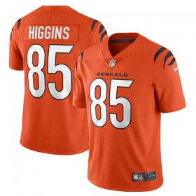 Wholesale Cheap Men\'s Cincinnati Bengals #85 Tee Higgins 2021 New Orange Vapor Untouchable Limited Stitched Jersey