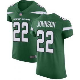 Wholesale Cheap Nike Jets #22 Trumaine Johnson Green Team Color Men\'s Stitched NFL Vapor Untouchable Elite Jersey